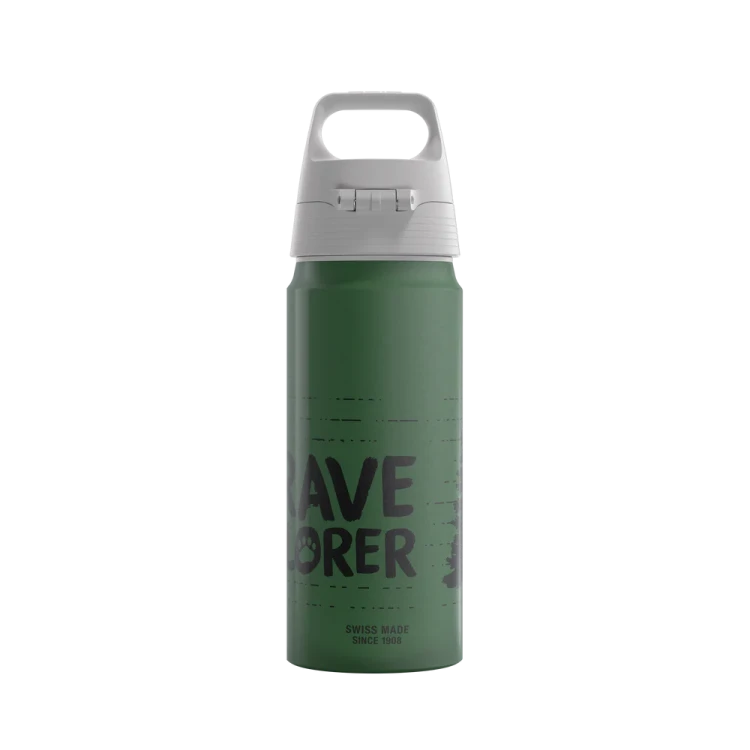 SIGG Butelka na napoje 600 ml Brave Mountainlion - bidon do napojów gazowanych i niegazowanych