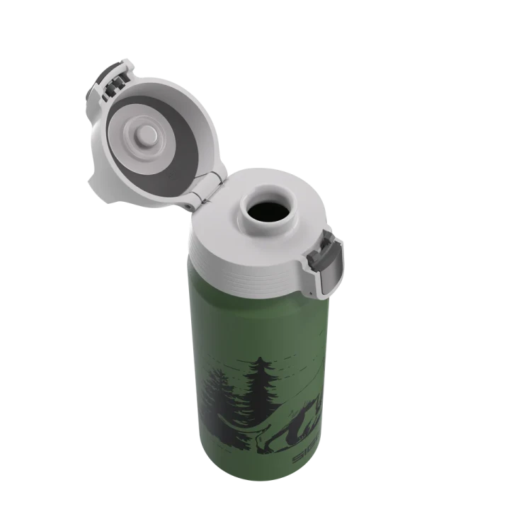 SIGG Butelka na napoje 600 ml Brave Mountainlion - bidon do napojów gazowanych i niegazowanych