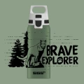 SIGG Butelka na napoje 600 ml Brave Mountainlion - bidon do napojów gazowanych i niegazowanych