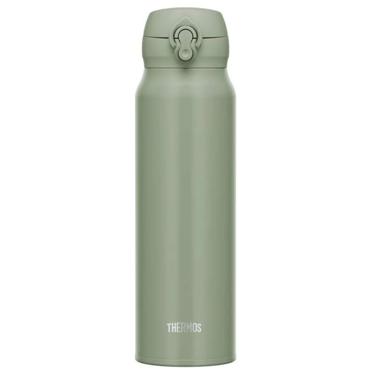 Termokubek Thermos khaki 750 ml otwierany jedną ręką