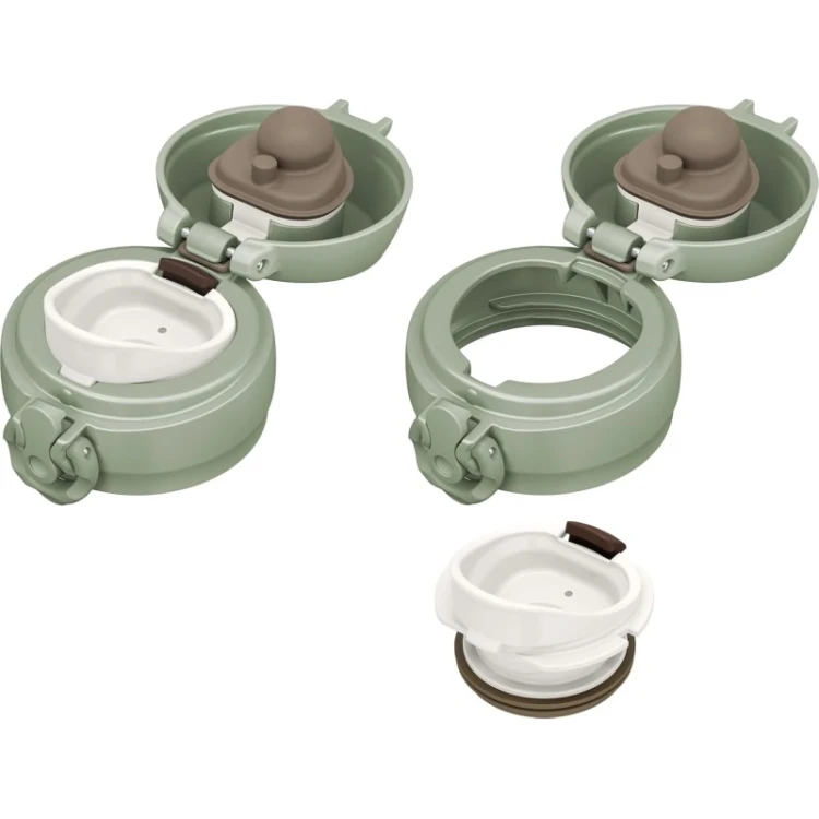 Termokubek Thermos khaki 750 ml otwierany jedną ręką