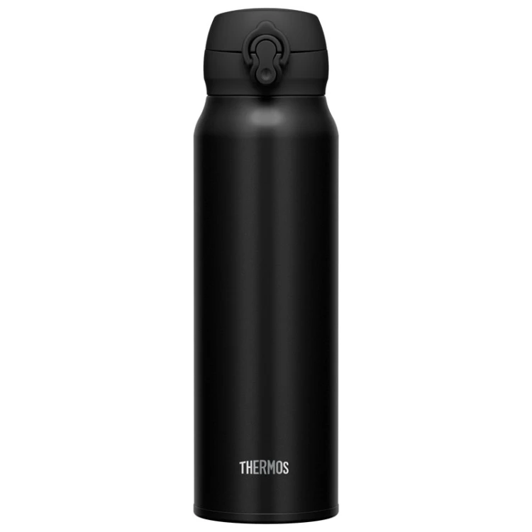 Termokubek Thermos czarny mat 750 ml otwierany jedną ręką