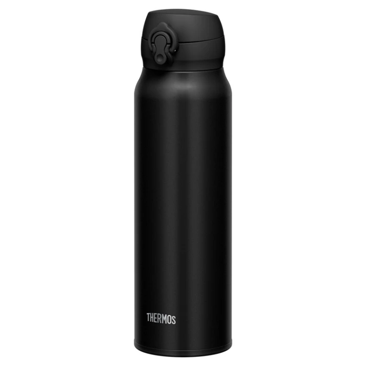 Termokubek Thermos czarny mat 750 ml otwierany jedną ręką