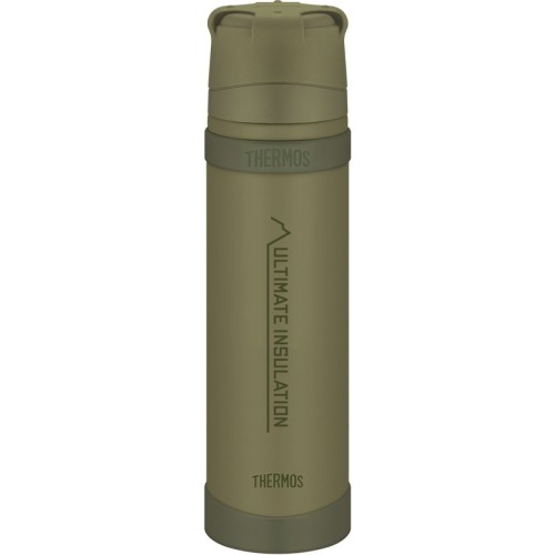 Thermos do warunków ekstremalnych z kubkiem 900 ml - khaki