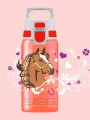 SIGG Butelka dla dzieci 500ml VIVA ONE Horses - bidon dziecięcy czerwony