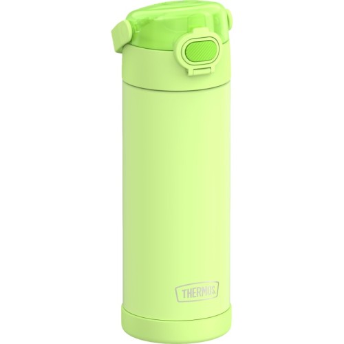 Thermos FUNtainer - termos dziecięcy z nakrętką nawadniającą – limonkowy 470 ml