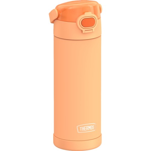 Thermos FUNtainer - termos dziecięcy z nakrętką nawadniającą – jaskrawy pomarańczowy 470 ml