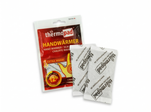 Thermopad ogrzewacz chemiczny do rąk, śpiwora, do kieszeni - 2 sztuki w zestawie - zdjęcie przykładowe
