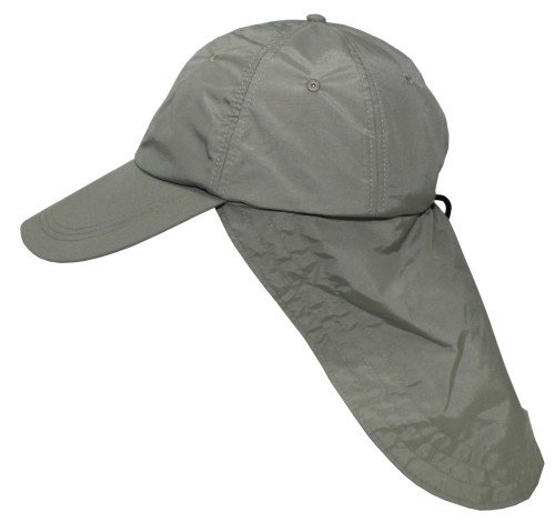 Czapka SAHARA z daszkiem i nakarczkiem Fox Outdoor - olive