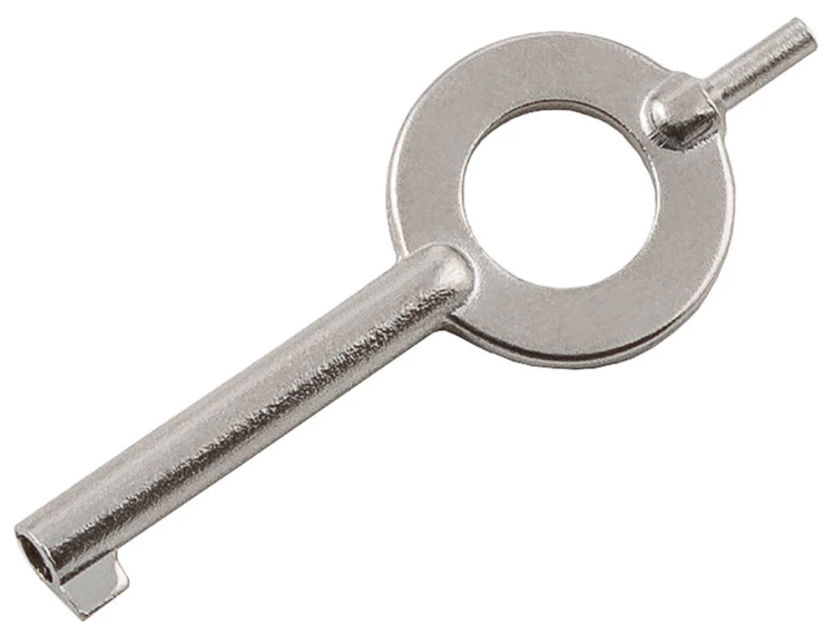 kluczyk stalowy do kajdanek z dodatkowym pinem do double locka.jpg