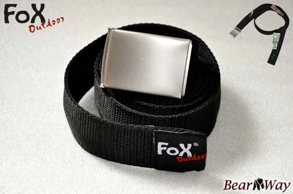 Pasek do spodni ze schowkiem na pieniądze FOX OUTDOOR , regulowany