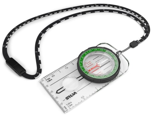 Kompas płytkowy, na mapowy Silva Ranger 