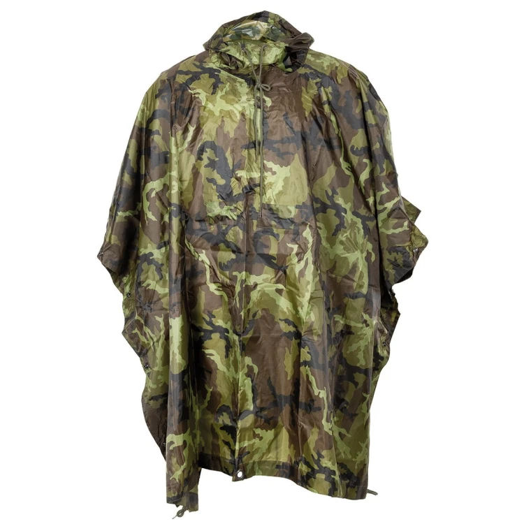 Poncho przeciwdeszczowe rip-stop - peleryna przeciwdeszczowa, duża, rip-stop, M95 CZ, krój US Army
