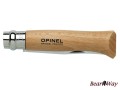 Nóż Opinel INOX No 8 - rękojeść bukowa , składany