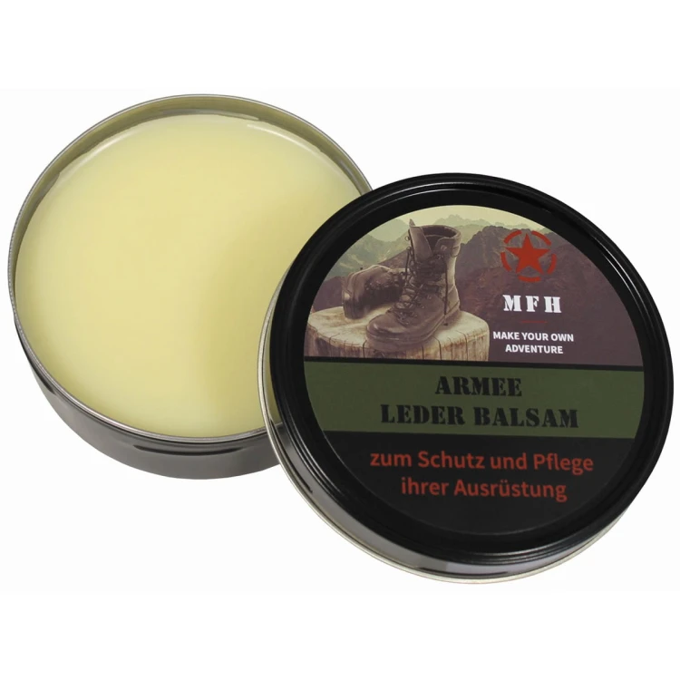 Bezbarwna wojskowa pasta do butów Max Fuchs 150 ml - 1.jpg