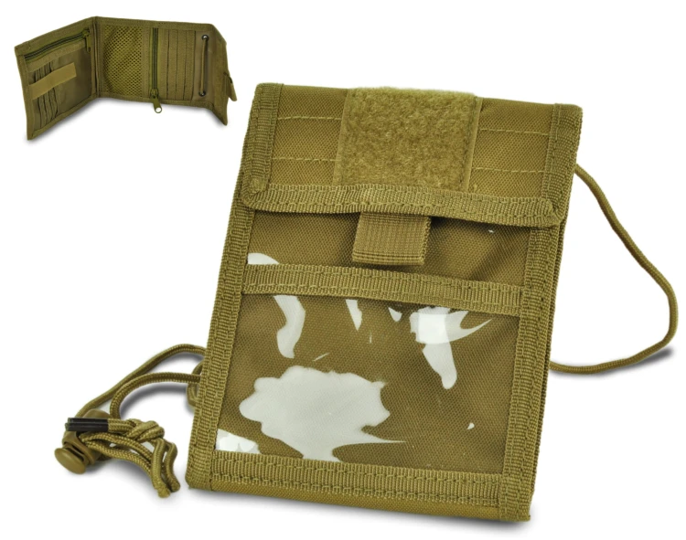 ID Holder - paszportówka coyote tan