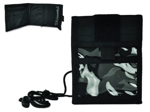 ID Holder - paszportówka czarna