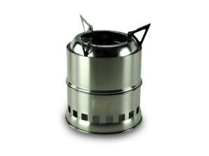 Kuchenka turystyczna na paliwo stałe Forest - stal nierdzewna