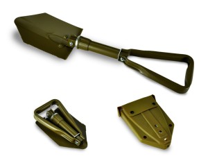 Saperka Bundeswehry, 4-funkcje, NOWA, składana coyote